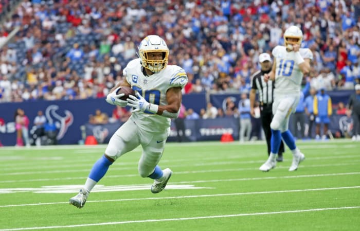 Austin Ekeler's touchdown in the fourth quarter sealed the win for the Chargers over the Texans.
